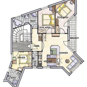 Appartement met Drie Slaapkamers
